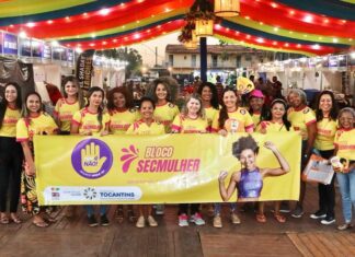 Secretaria da Mulher leva orientação e prevenção à violência contra a mulher às praias do Tocantins